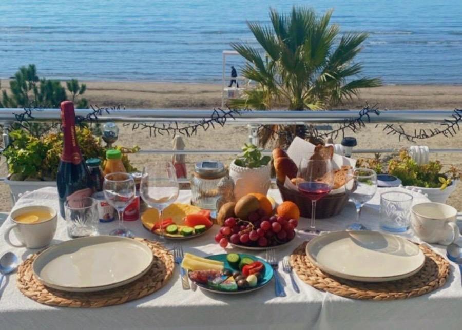 Durres Strand Direkt Am Meer Εξωτερικό φωτογραφία
